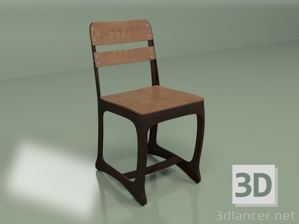 modèle 3D Chaise Octo - preview