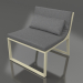 modèle 3D Chaise longue (Or) - preview