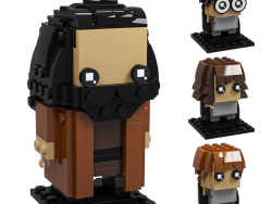 LEGO Hagrid Garri Germiona Ron