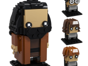 Lego Hagrid Garri Germiona Ron