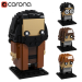 modèle 3D de LEGO Hagrid Garri Germiona Ron acheter - rendu