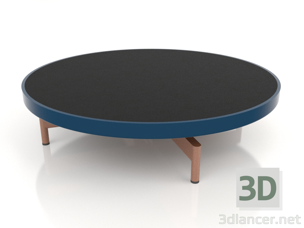 3d model Round coffee table Ø90x22 (Grey blue, DEKTON Domoos) - preview