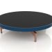 3d model Round coffee table Ø90x22 (Grey blue, DEKTON Domoos) - preview