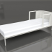 3D Modell Chaiselongue (Achatgrau) - Vorschau