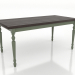 Modelo 3d Mesa de jantar 1600x800 mm (verde, freixo nogueira) - preview
