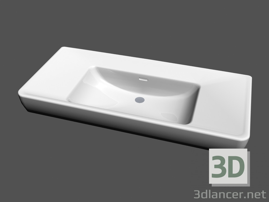 modello 3D Lavabo da appoggio L Pro R1 (813958) - anteprima