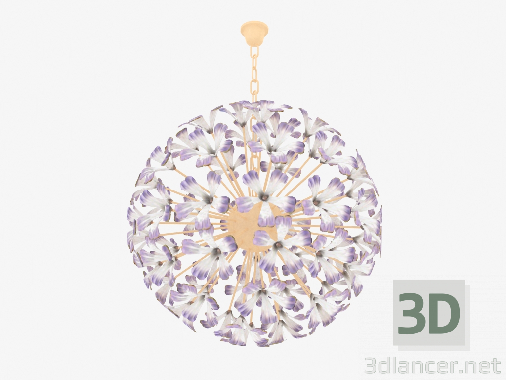 3d model Colgante Chandelier Kito (2650 8) - vista previa