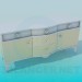 3d model Secretaire - vista previa