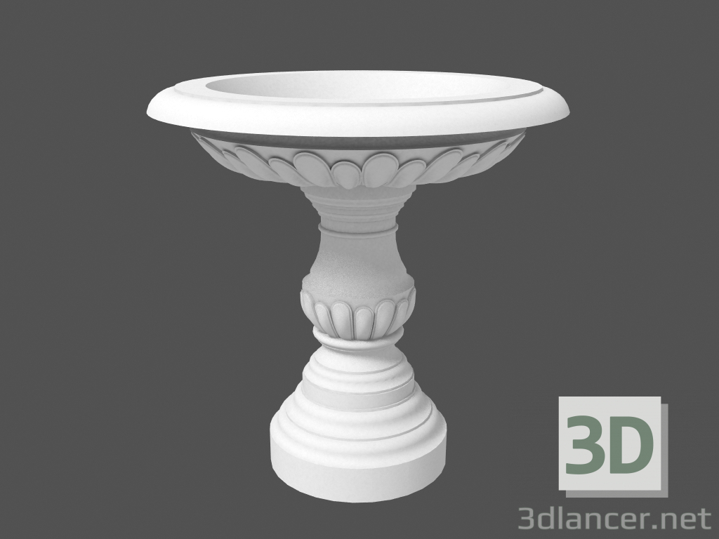 Modelo 3d Vaso de flores (LV72A) - preview