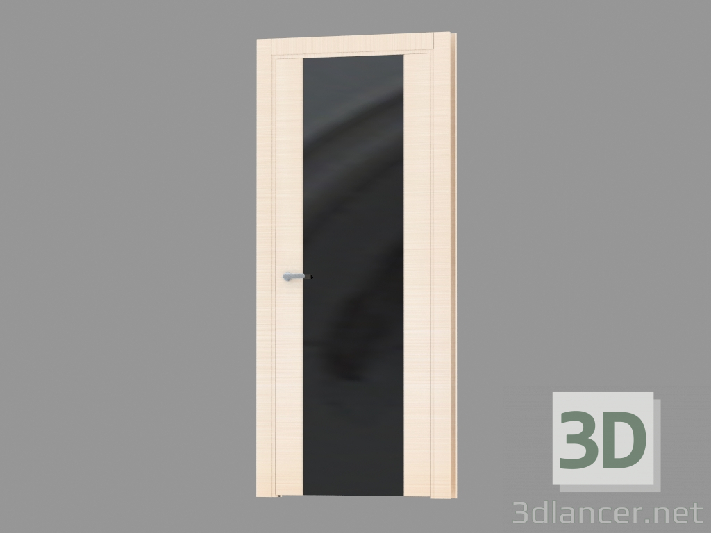 modello 3D Porta interroom (17,01 nero) - anteprima