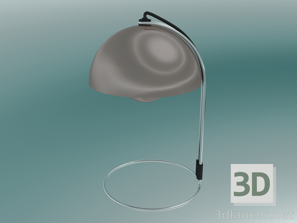 3D Modell Tischlampe Flowerpot (VP4, Ø23cm, H 35.9cm, Poliertes Kupfer) - Vorschau