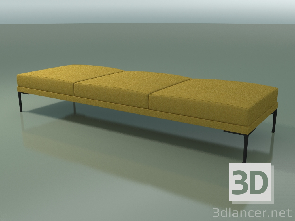 3d model Triple bench 5202 - preview