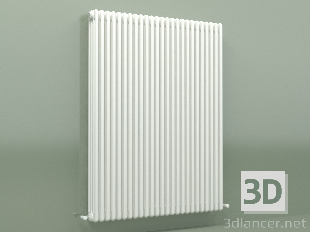 3d model Radiador TESI 4 (H 1500 25EL, blanco estándar) - vista previa