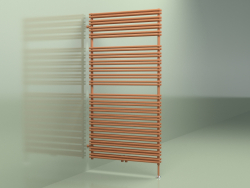 Heated towel rail - Mauritius (MAU 18 09, RAL - 8023)