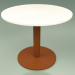 3d model Table 003 (Metal Rust, Weather Resistant White Colored Teak) - preview