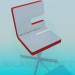 3d model A chair on the stem - preview