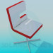 3d model A chair on the stem - preview