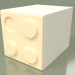 Modelo 3d Cubo de guarda-roupa infantil (Creme) - preview