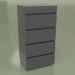 3d model Chest of drawers Mn 340 (Anthracite) - preview