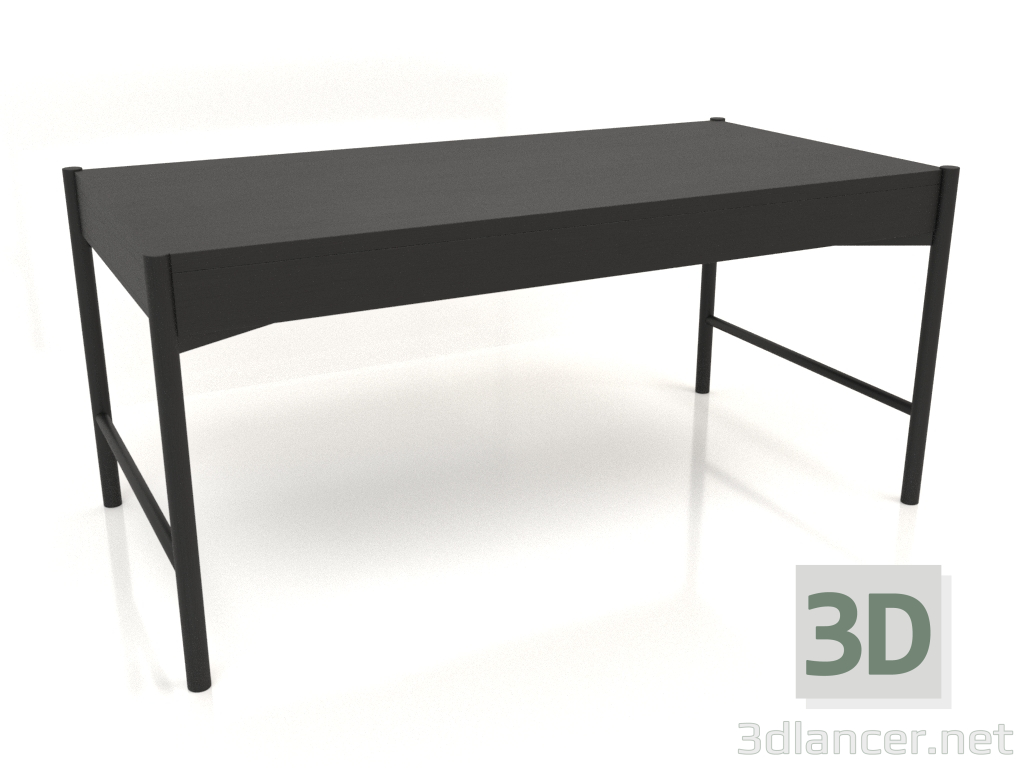 modello 3D Tavolo da pranzo DT 09 (1640x840x754, legno nero) - anteprima