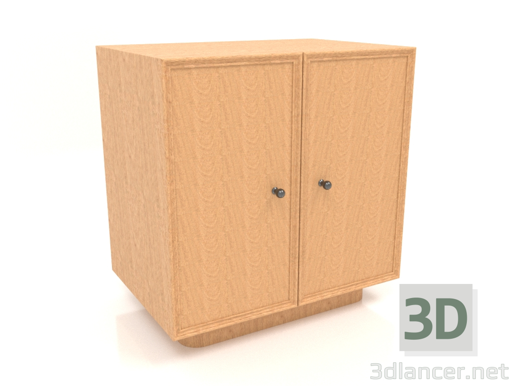 modello 3D Armadio TM 15 (602х406х622, impiallacciatura in legno mogano) - anteprima