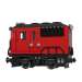 3d Train Mini Diesel-Electric Extinguisher Class A model buy - render