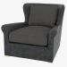 modello 3D Poltrona WINSLOW LOUNGE CHAIR PELLE (7841.3108) - anteprima