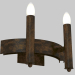 modello 3D Sconce Fortezza (1144-2W) - anteprima