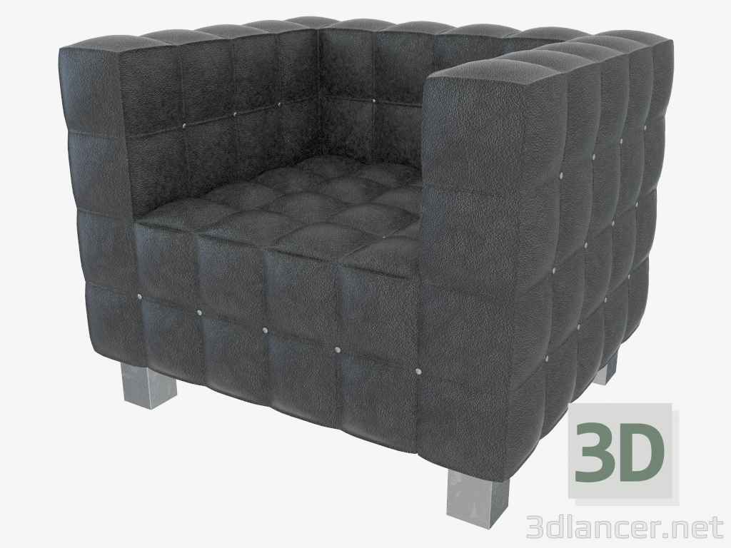 3d model Sillón Nobelmann Kubus - vista previa