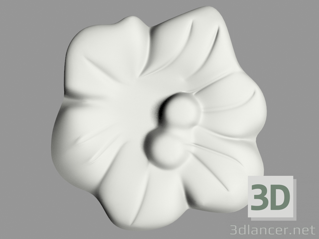 Modelo 3d Decoração de parede (Ф79) - preview