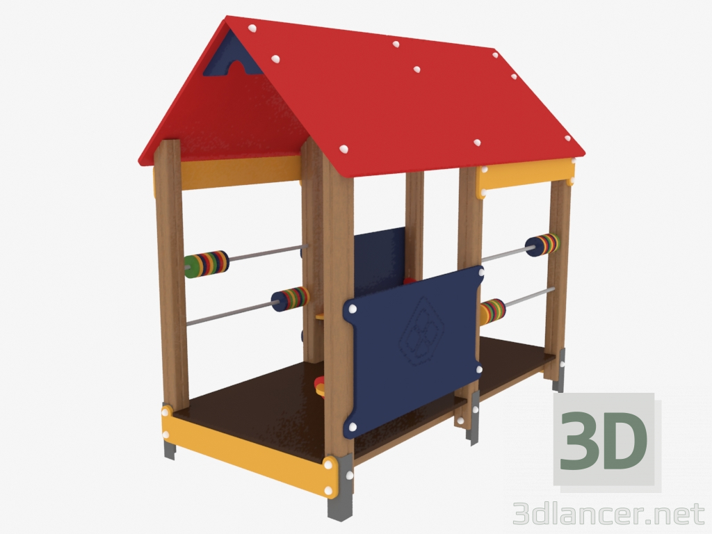 3D Modell Kinderspielhaus (5007) - Vorschau