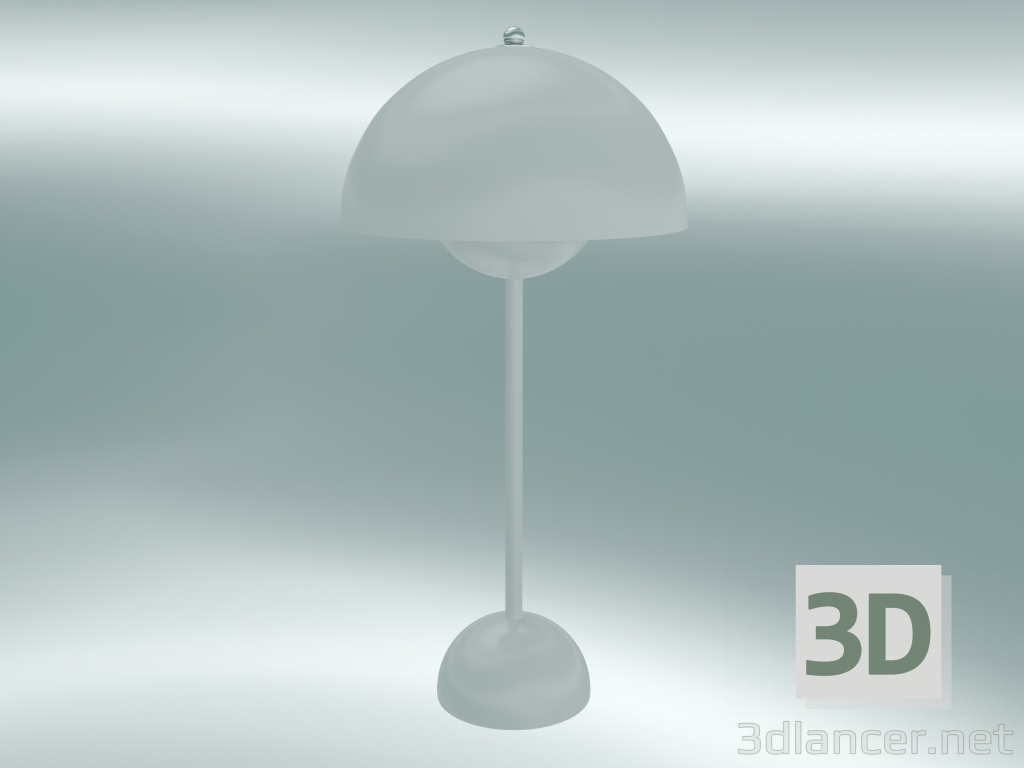 3D modeli Masa lambası Saksı (VP3, Ø23cm, H 50cm, Beyaz) - önizleme