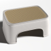 3d Stool footrest model buy - render