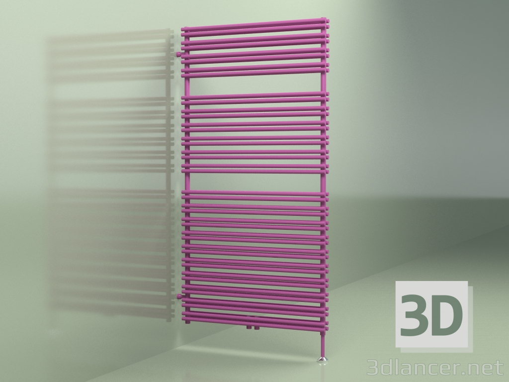 3d model Heated towel rail - Mauritius (MAU 18 09, RAL - 4006) - preview