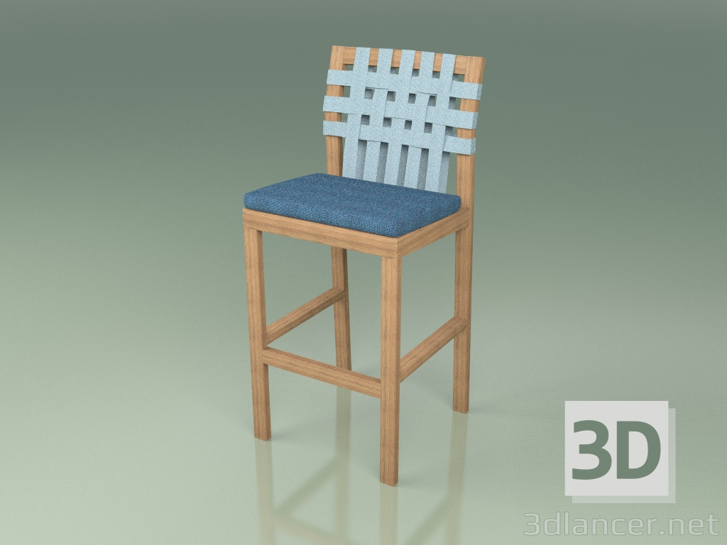 3D modeli Bar taburesi 150 - önizleme