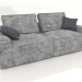 3d model Sofa straight Loft (Eurobook) - preview