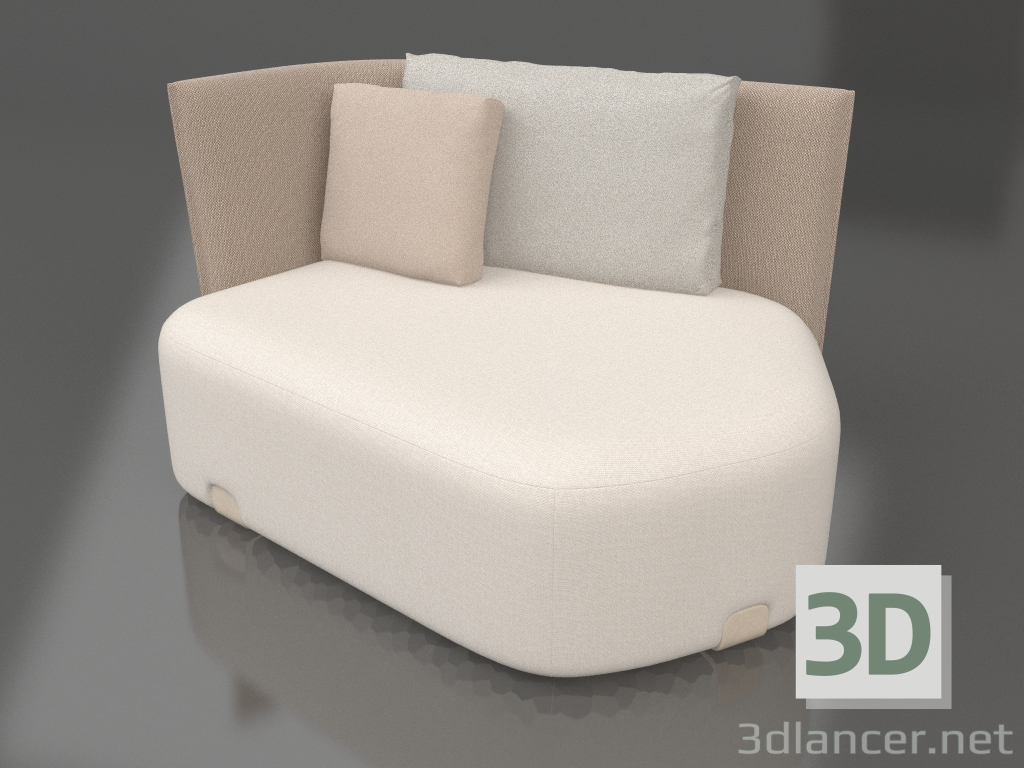 modello 3D Modulo Arosa (Sabbia) - anteprima