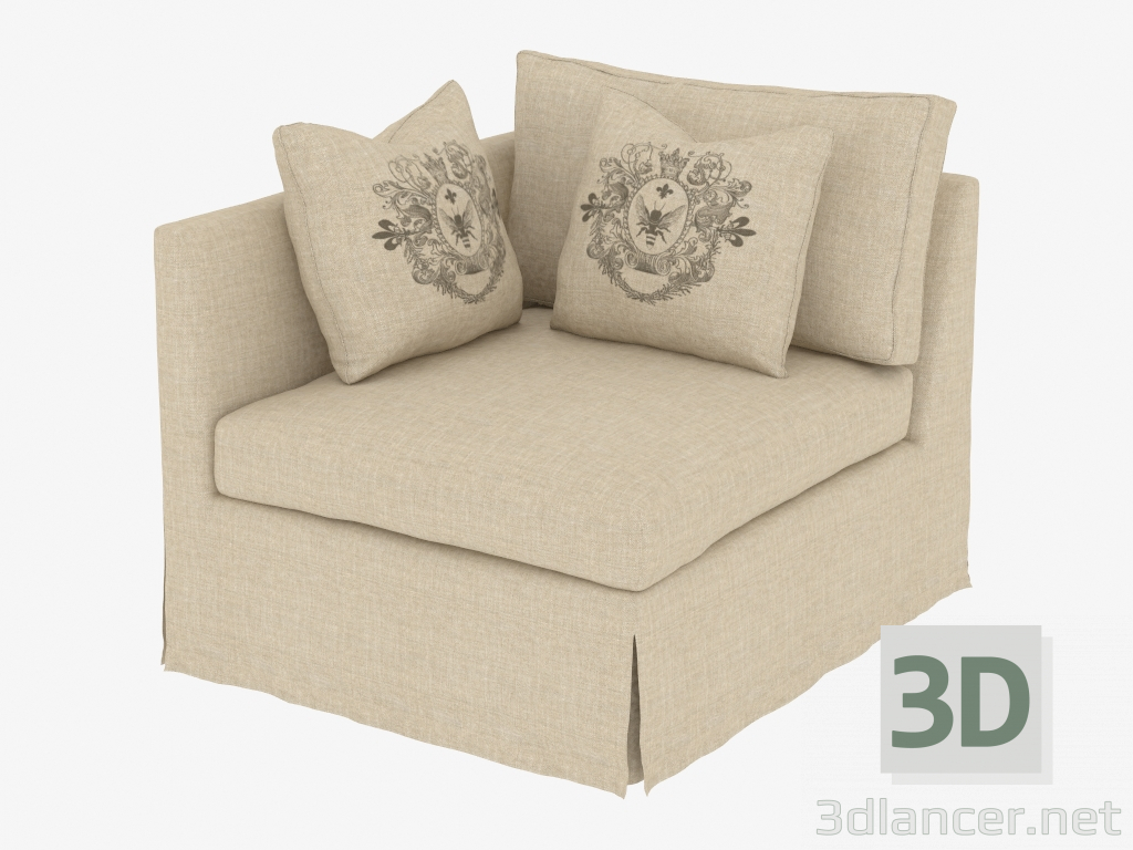 modèle 3D Fauteuil WALTEROM FAUTEUIL (7842.1301.LAF.A015) - preview