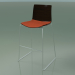 3d model Bar chair 0305 (on a sled, with a pillow on the seat, wenge) - preview