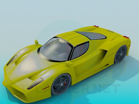 3d model Ferrari Enzo - vista previa