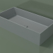 modello 3D Lavabo da appoggio (01UN41101, Silver Grey C35, L 72, P 36, H 16 cm) - anteprima