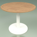 3d model Table 003 (Metal Milk, Teak) - preview