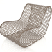 3d model Club chair without rope (Bronze) - preview