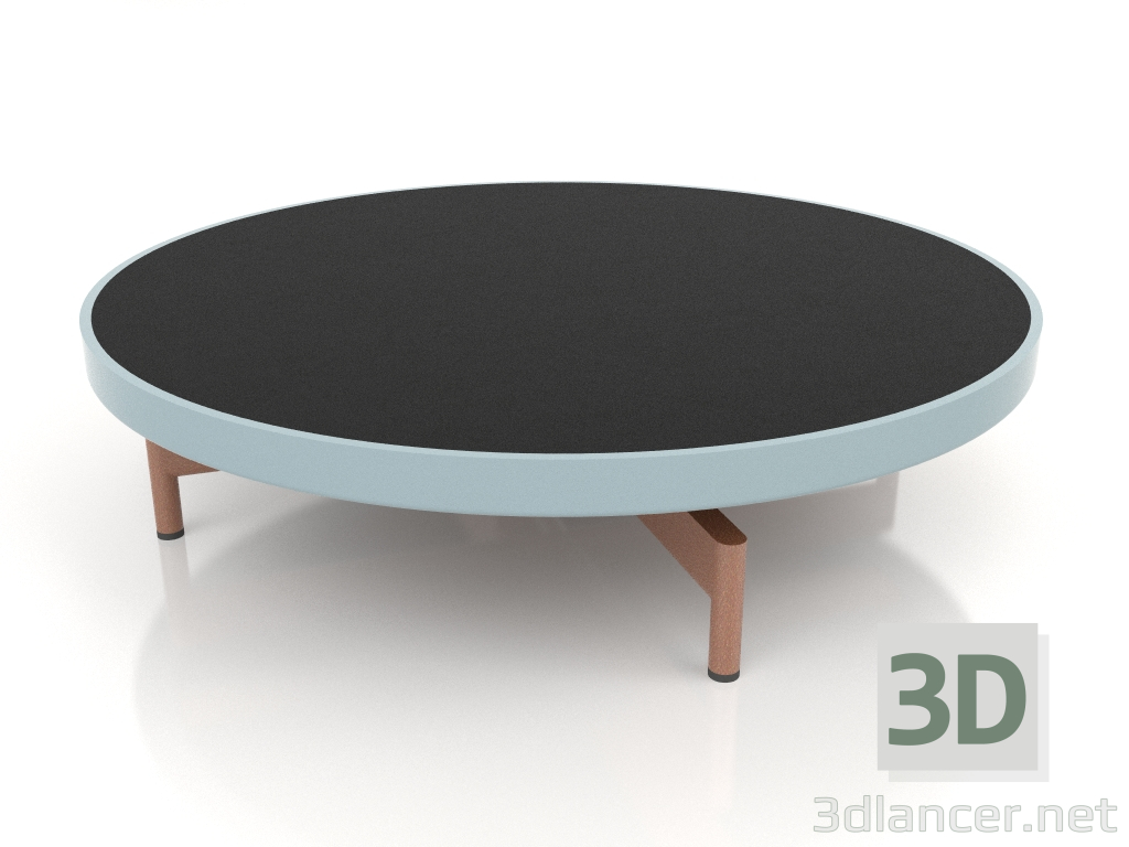 3d model Mesa de centro redonda Ø90x22 (Azul gris, DEKTON Domoos) - vista previa