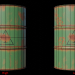 3d Pack of barrels v1_Rust part 2 model buy - render