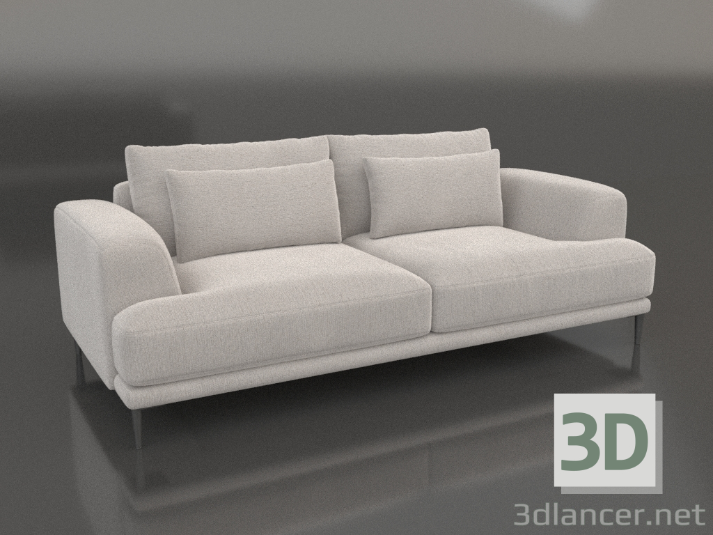 3d модель Диван Venue Velvet – превью