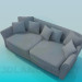 3D Modell Sofa - Vorschau