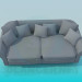 3D Modell Sofa - Vorschau