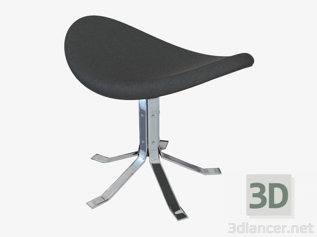 3d model Puff para pies Otomana Zuo Petal Lounge - vista previa