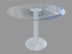 Mesa de comedor (vidrio 100cm)